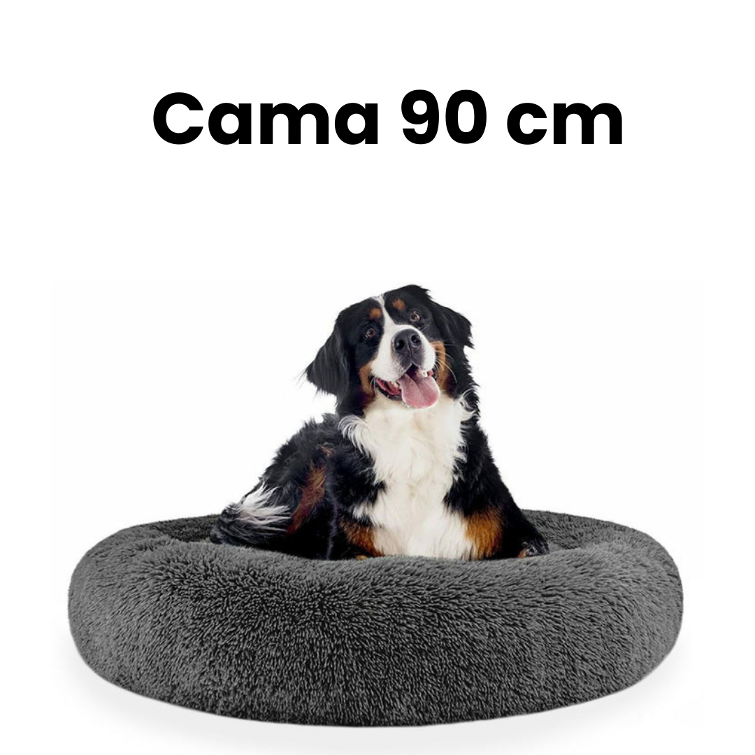 Cama para Mascotas Perro Gato Antiestres Felpa Peluche