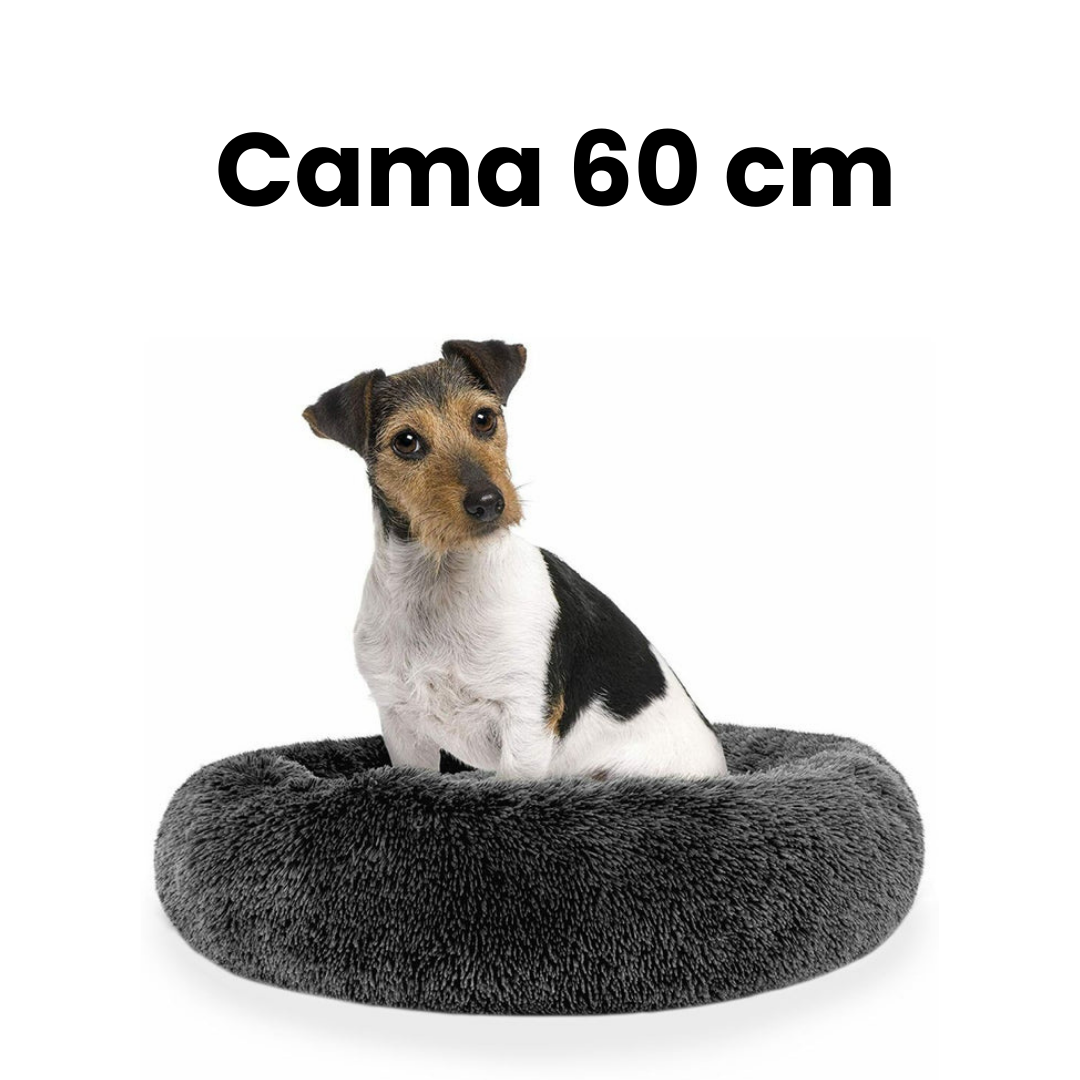 Cama para Mascotas Perro Gato Antiestres Felpa Peluche