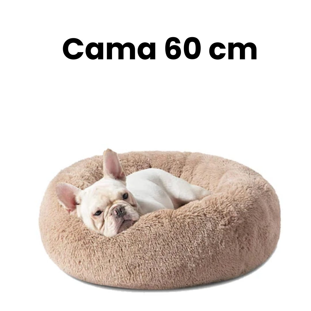 Cama para Mascotas Perro Gato Antiestres Felpa Peluche