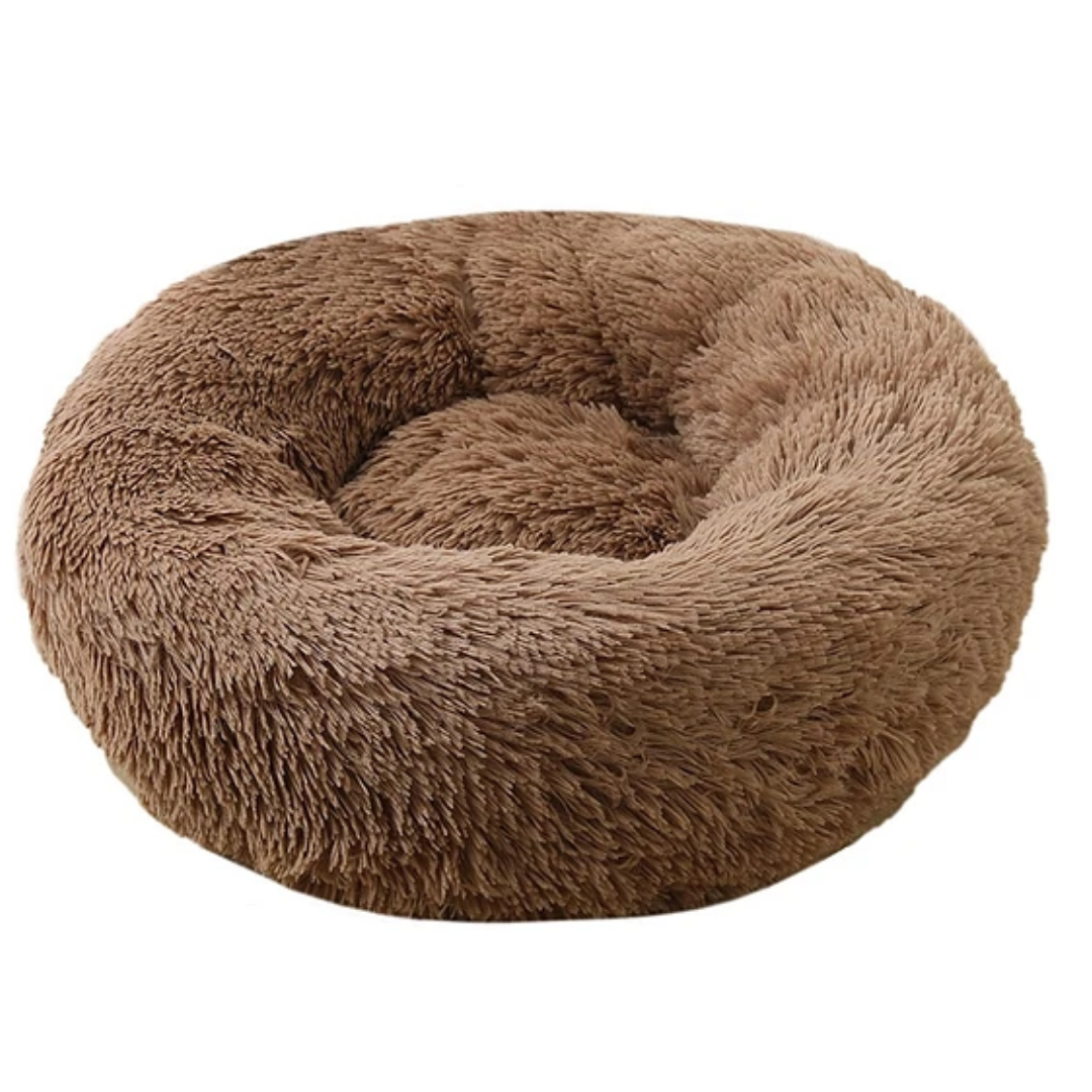 Cama para Mascotas Perro Gato Antiestres Felpa Peluche