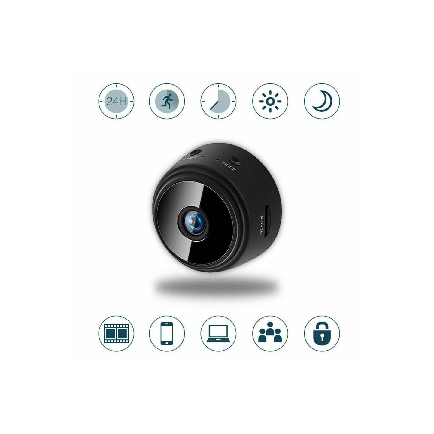 Mini Camara Espia Wifi